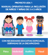  Colección Manual operativo para la inclusión de niños y niñas de 3 a 5 años
